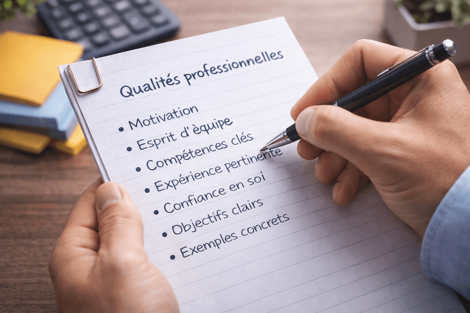 Qualités professionnelles