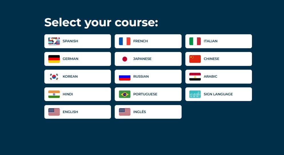 Rocket Languages Program