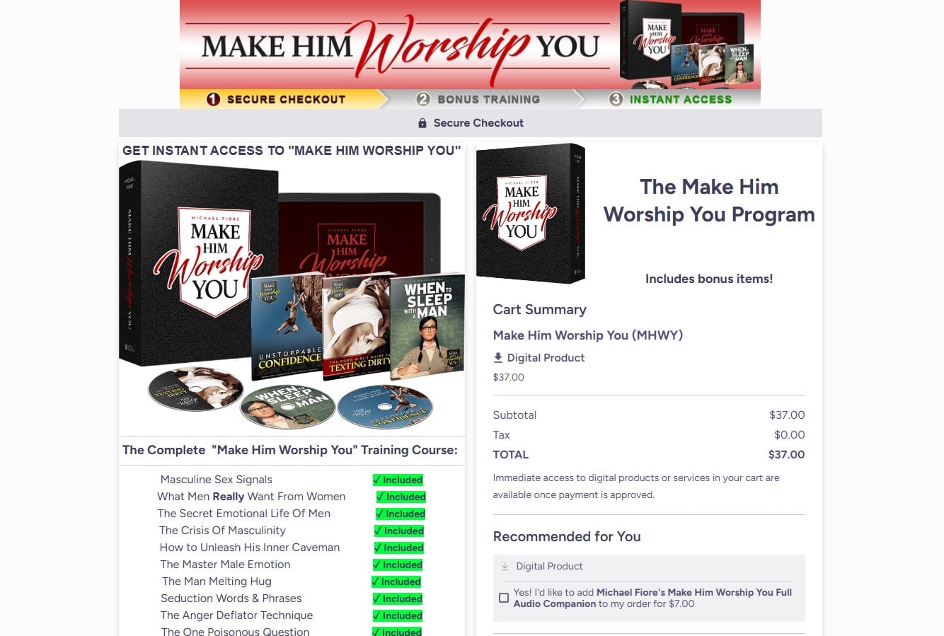 Make Him Worship You Program
