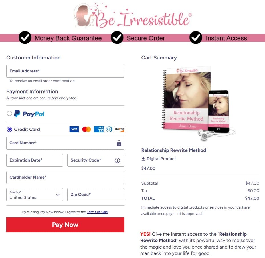 Relationship Rewrite Method