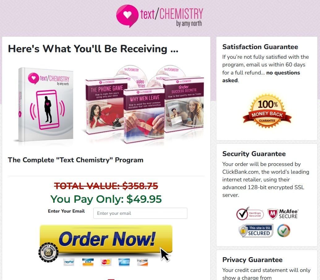 Text Chemistry Program