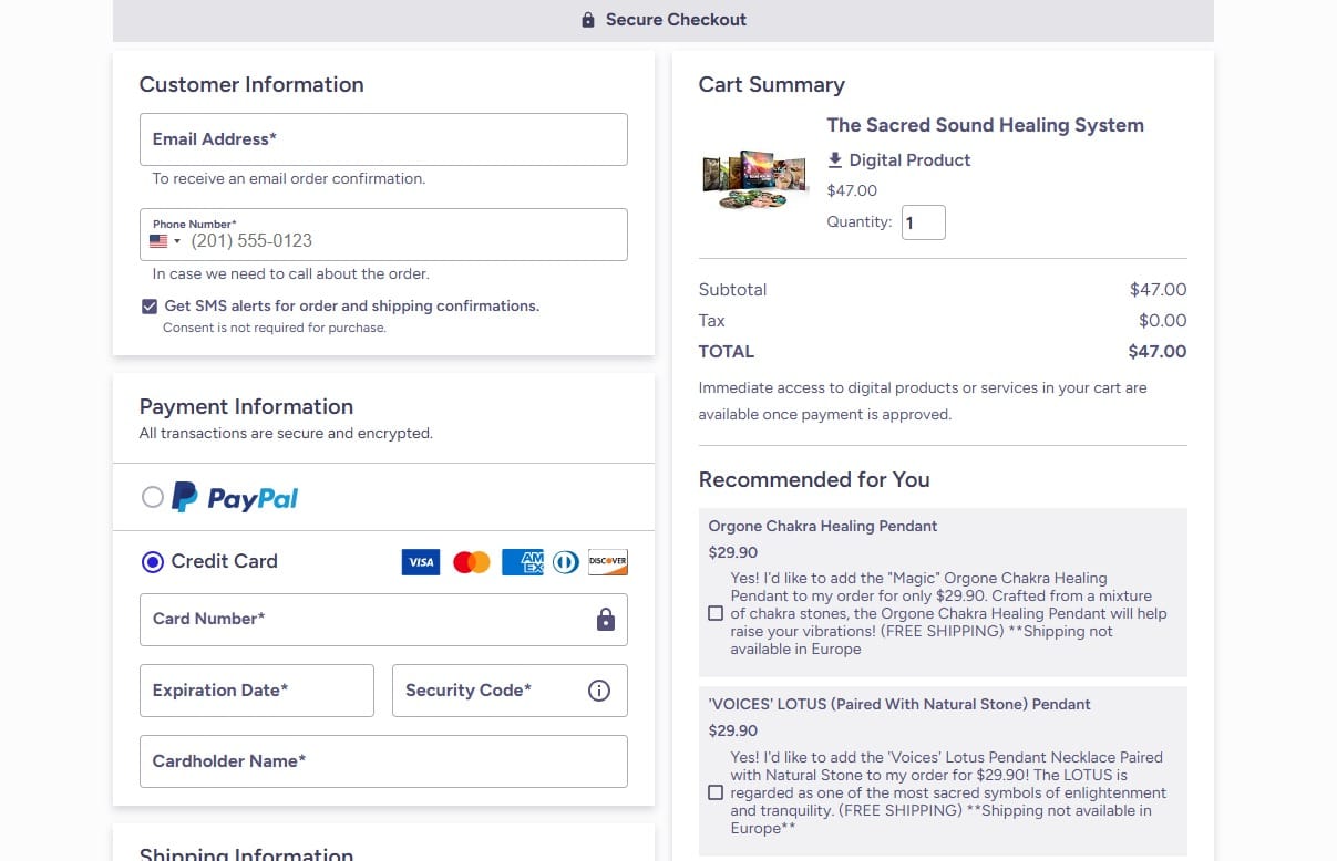 The Sacred Sound Healing System