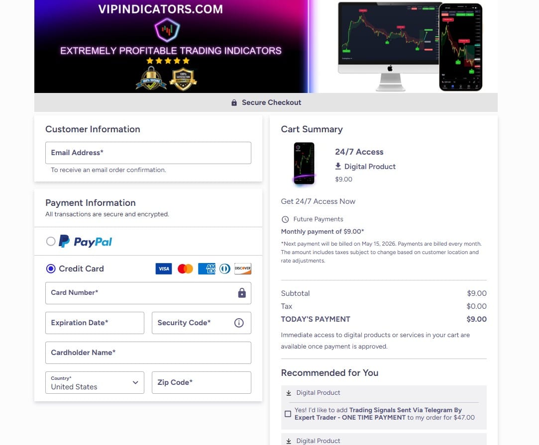 VIP Trading Indicators