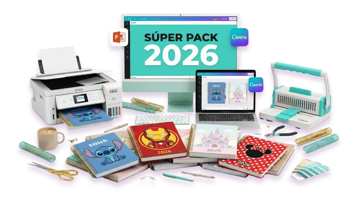 Súper Pack Agendas 2026 - Todo Incluido