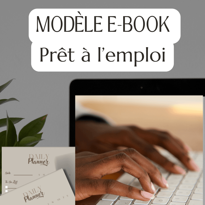 MODELE E-BOOK prêt à l'emploi