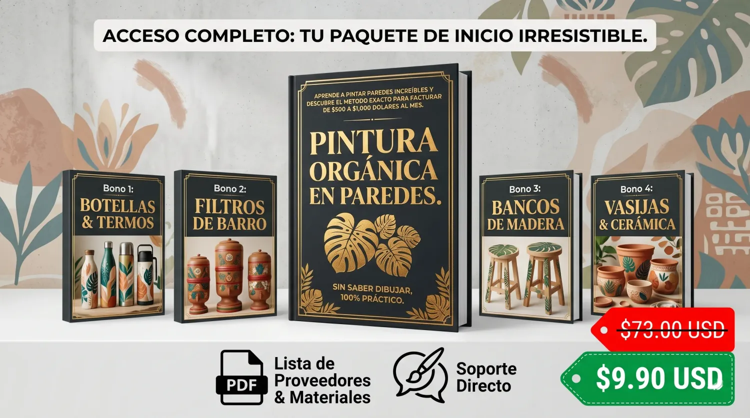 Pack Completo Pintura Orgánica