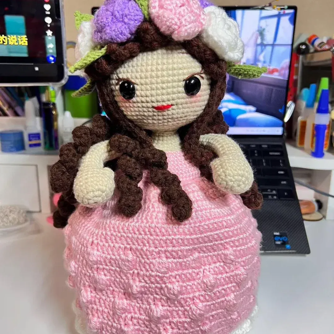 Patrón muñeca ramo reversible 17