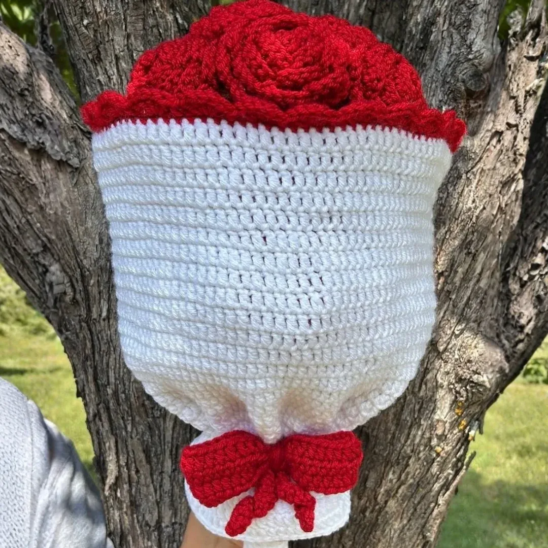 Patrón muñeca ramo reversible 10