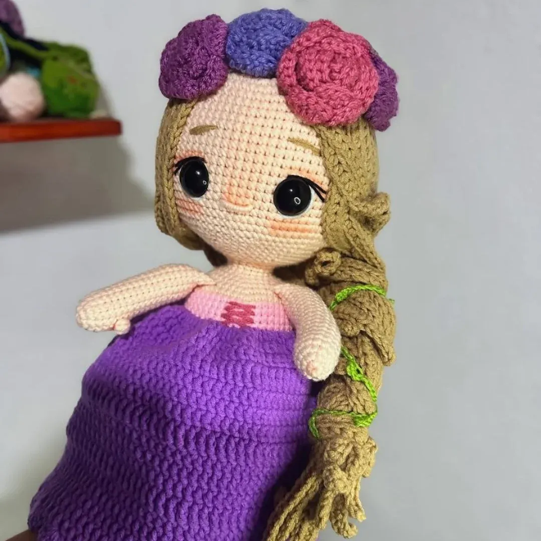 Patrón muñeca ramo reversible 8