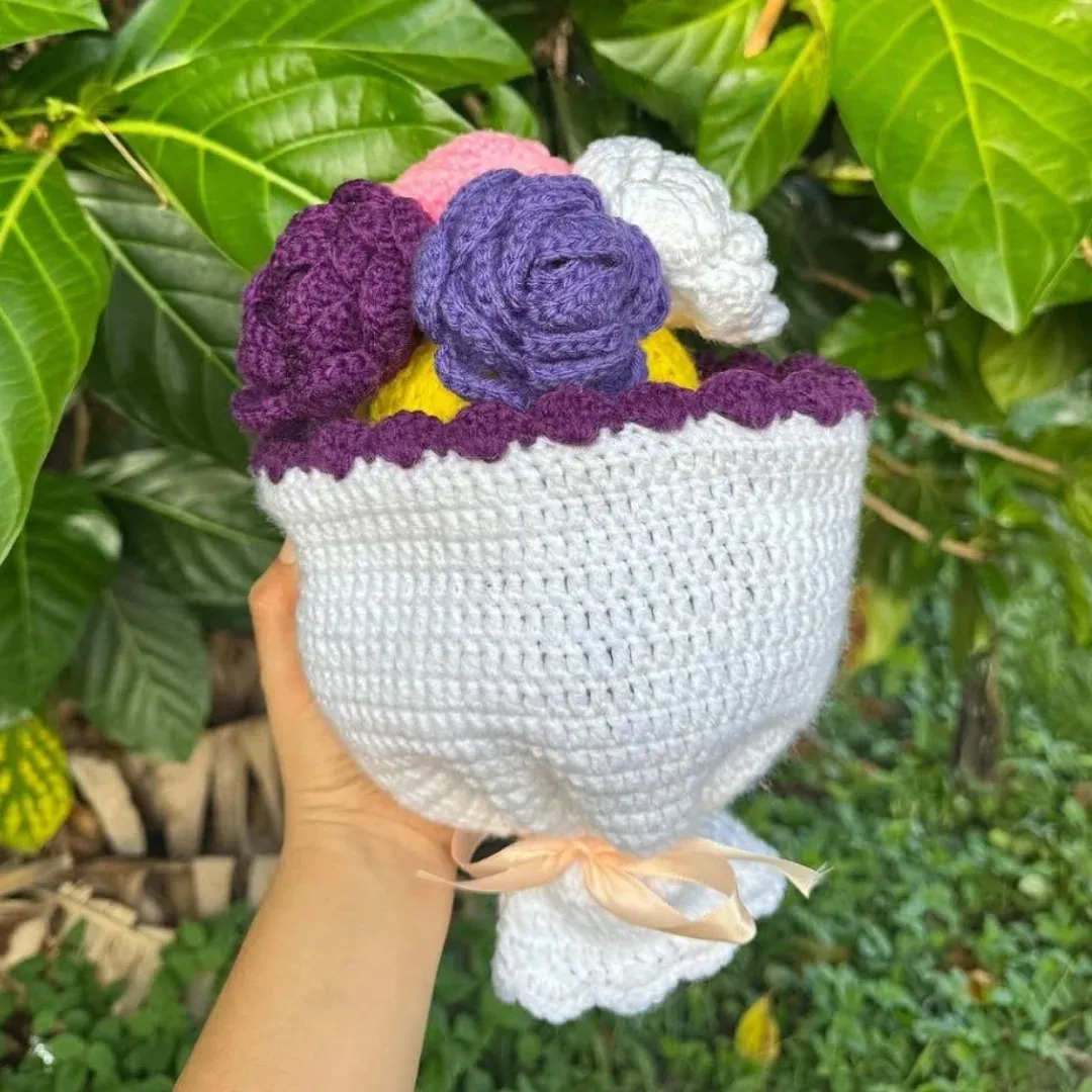 Patrón muñeca ramo reversible 7