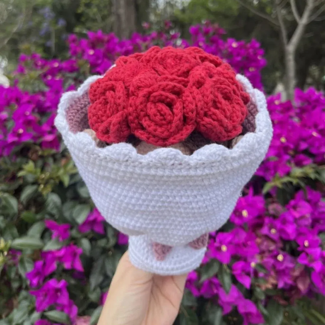 Patrón muñeca ramo reversible 6