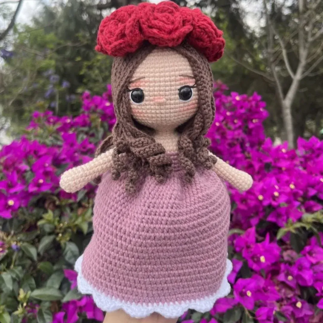 Patrón muñeca ramo reversible 5