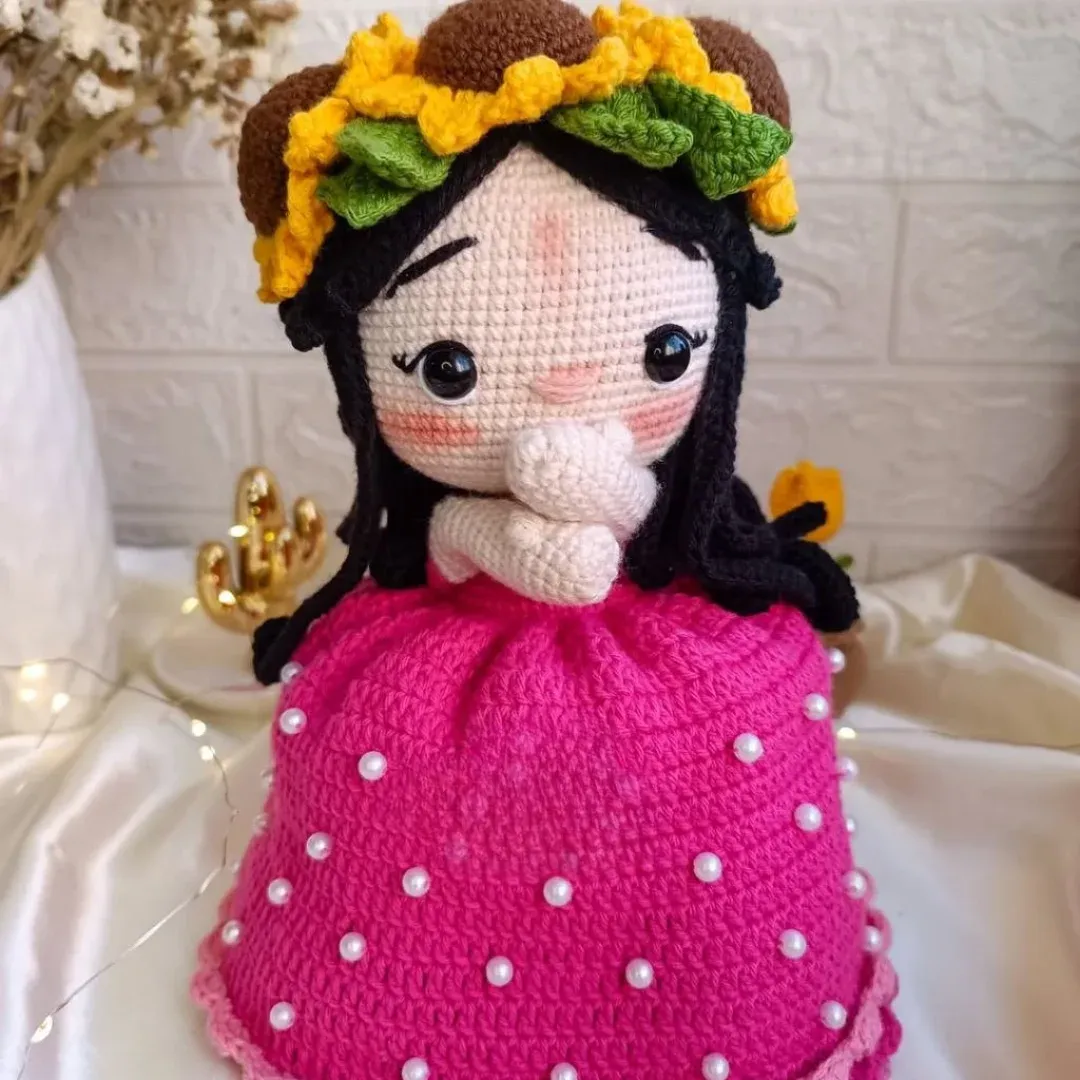 Patrón muñeca ramo reversible 3