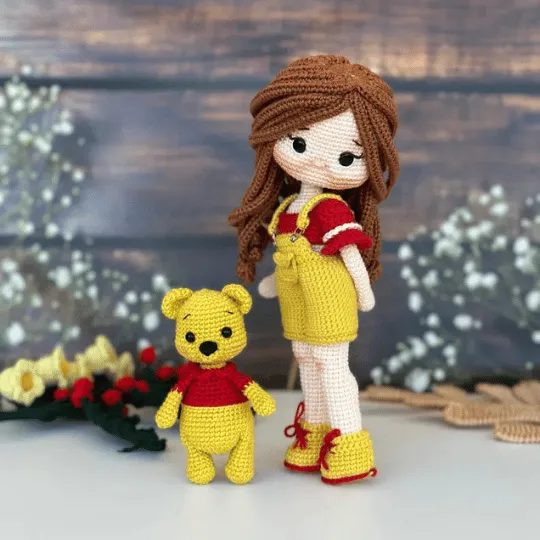 Amigurumi doll pattern #021
