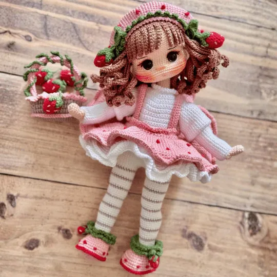Amigurumi doll pattern #036