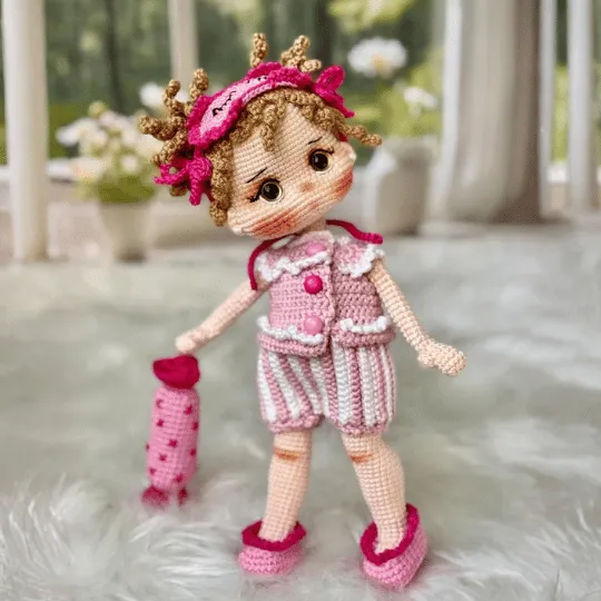 Amigurumi doll pattern #023