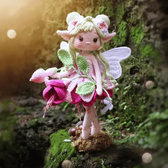 Amigurumi doll pattern #025