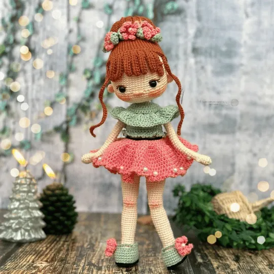 Amigurumi doll pattern #028