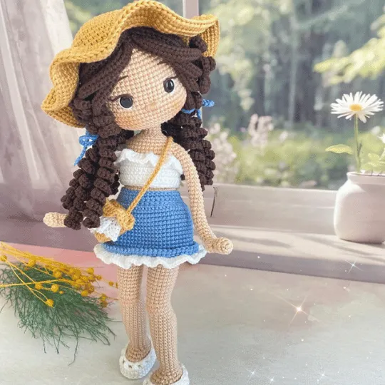 Amigurumi doll pattern #030