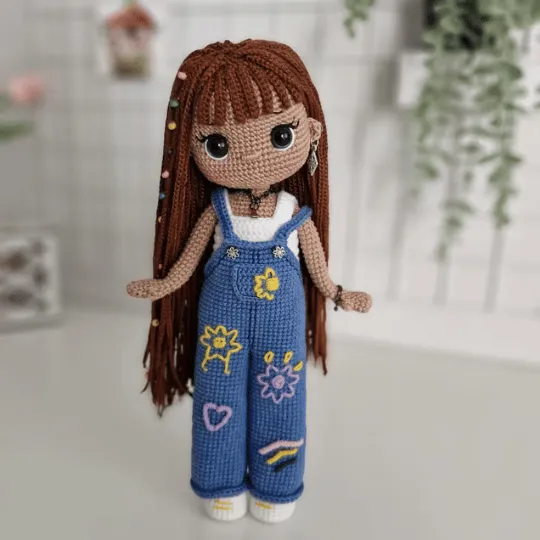Amigurumi doll pattern #002