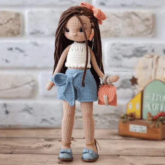 Amigurumi doll pattern #003