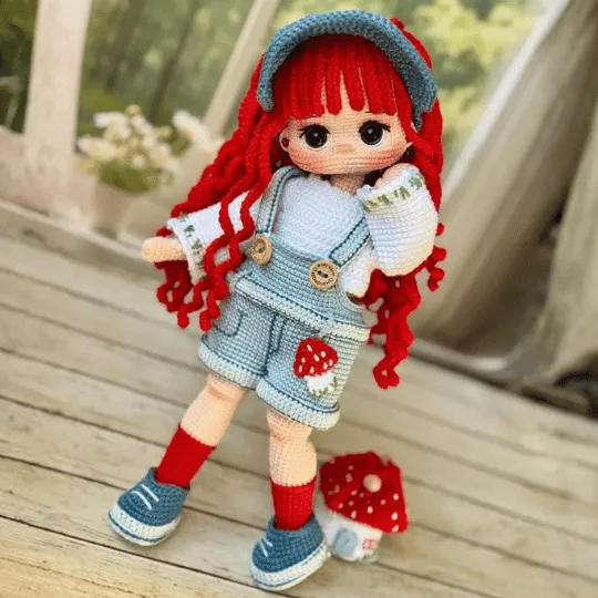 Amigurumi doll pattern #004