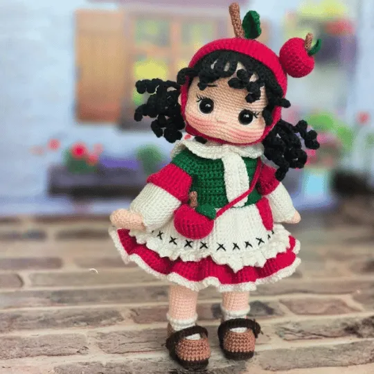 Amigurumi doll pattern #009