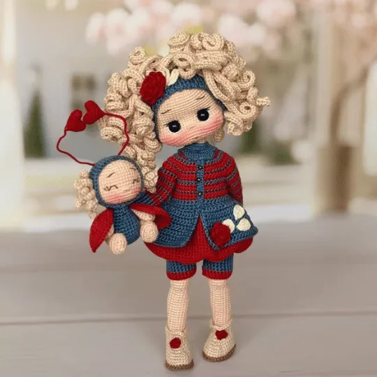 Amigurumi doll pattern #010