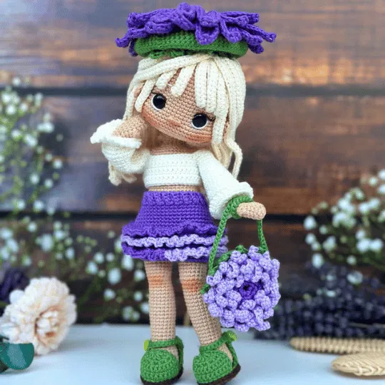 Amigurumi doll pattern #016