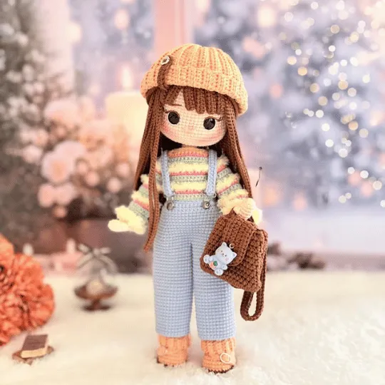 Amigurumi doll pattern #011