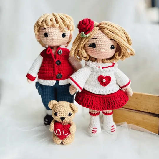 Amigurumi doll pattern #020