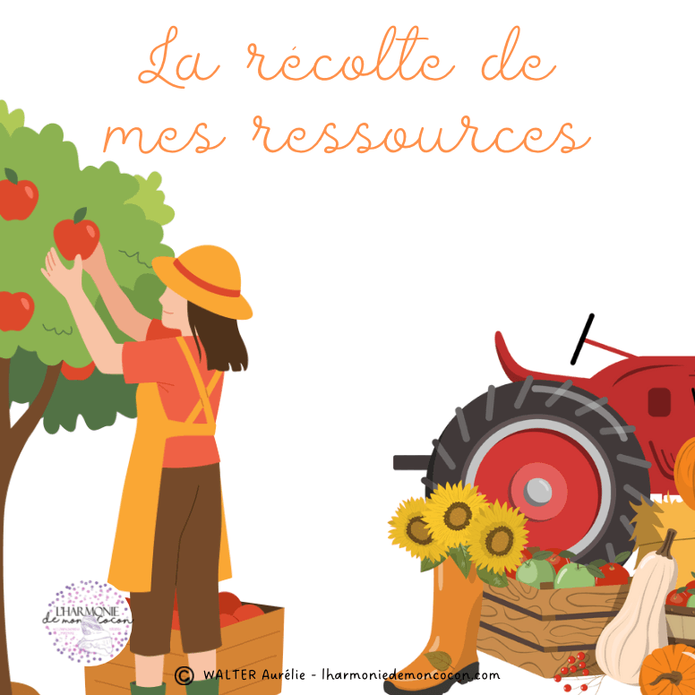 Carnet Sophro’Kids - La récolte de mes ressources