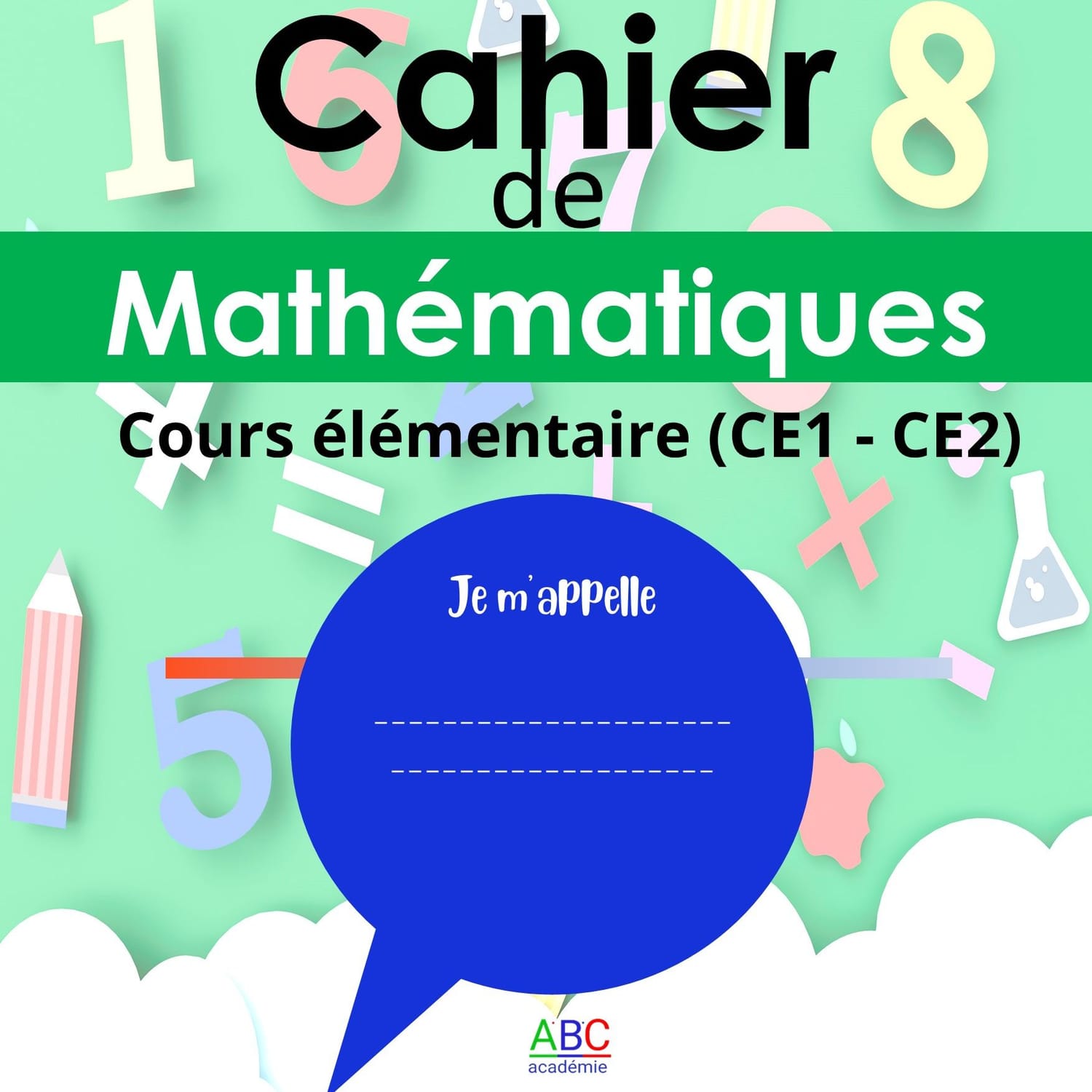 Cahier de mathématiques CE1-CE2 [PDF]