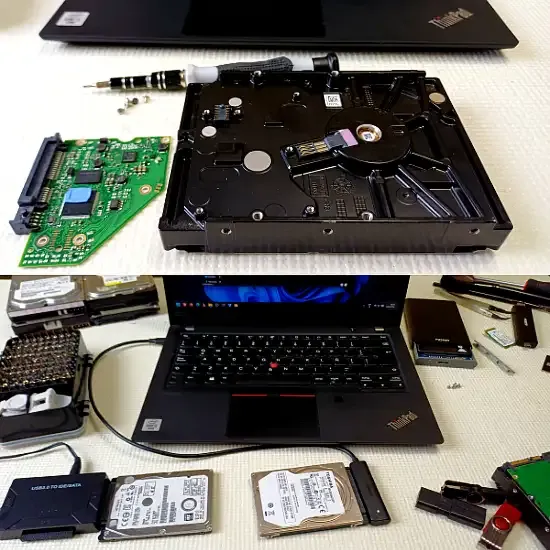 Herramientas físicas y programas necesarios para la recuperación de datos profesional - Curso KAMBIG