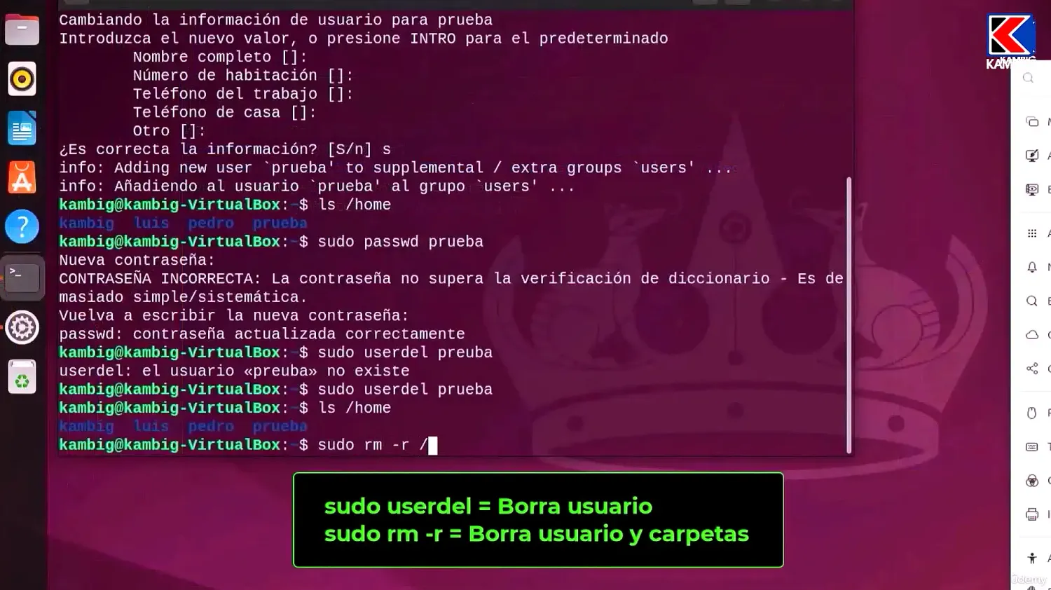 Estudiante aprendiendo Linux desde cero