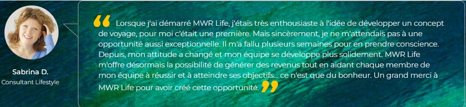 Témoignage 2 MWR Life