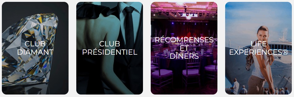 Récompenses MWR Life