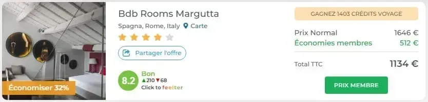 Hotel BDB Rooms Margutta Travel Advantage