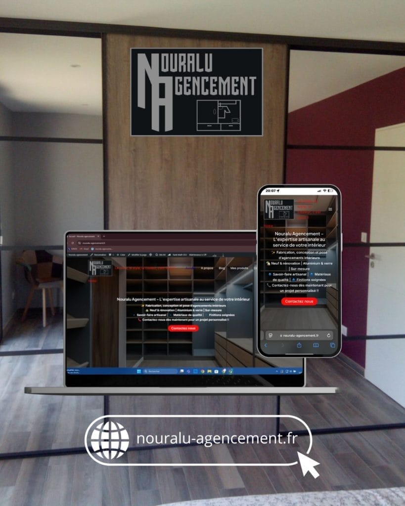 Site web NOURALU AGENCEMENT