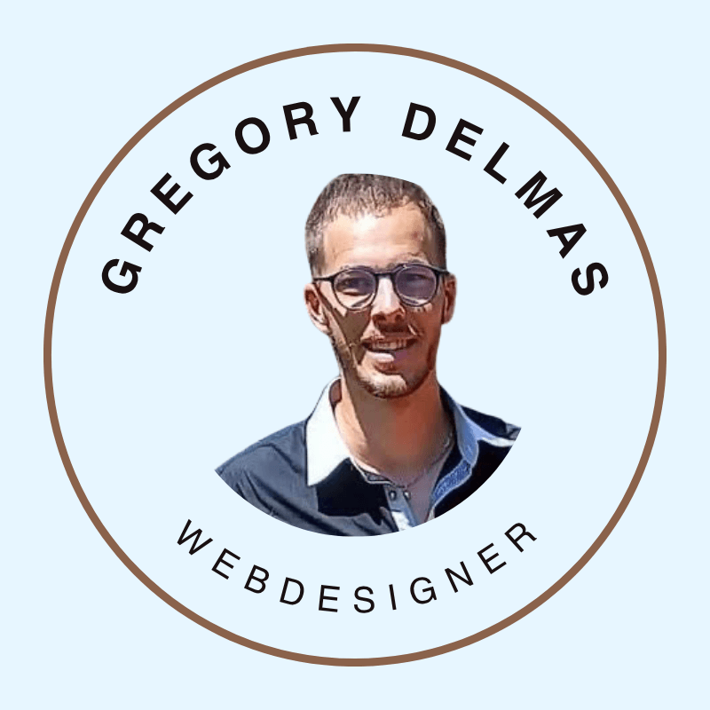 Logo Gregory Delmas Webdesigner