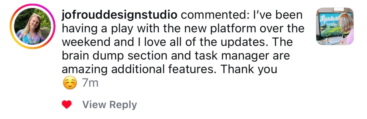 ARTOVA customer testimonial from Jo Froud Design Studio