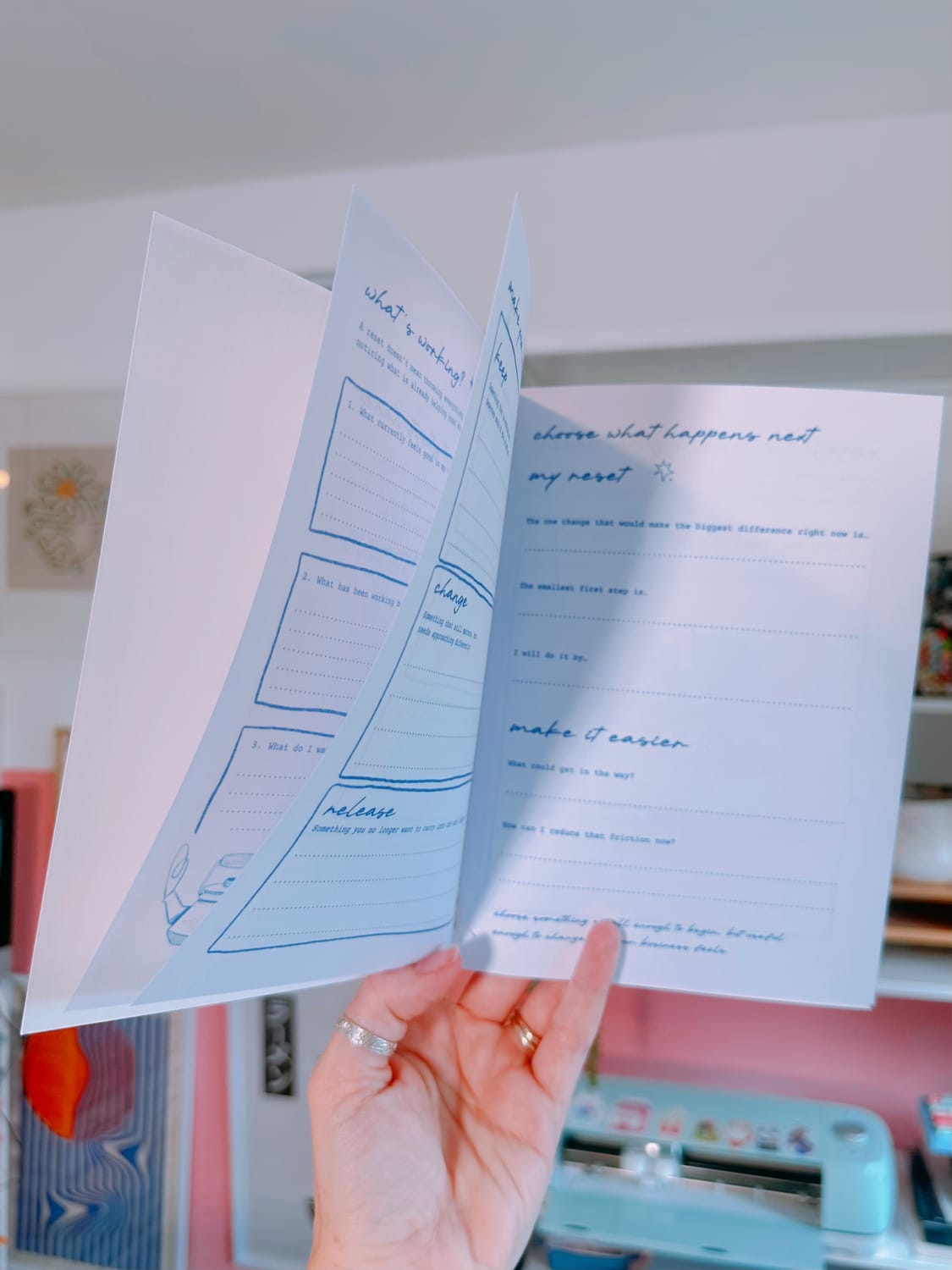 Work in Progress Club letter and printed extras