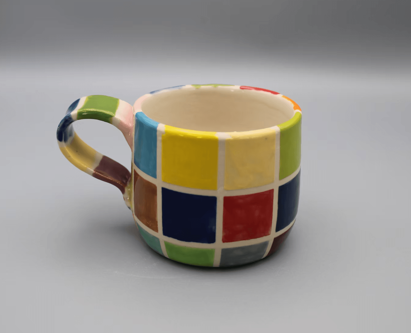 Handmade pottery mugs