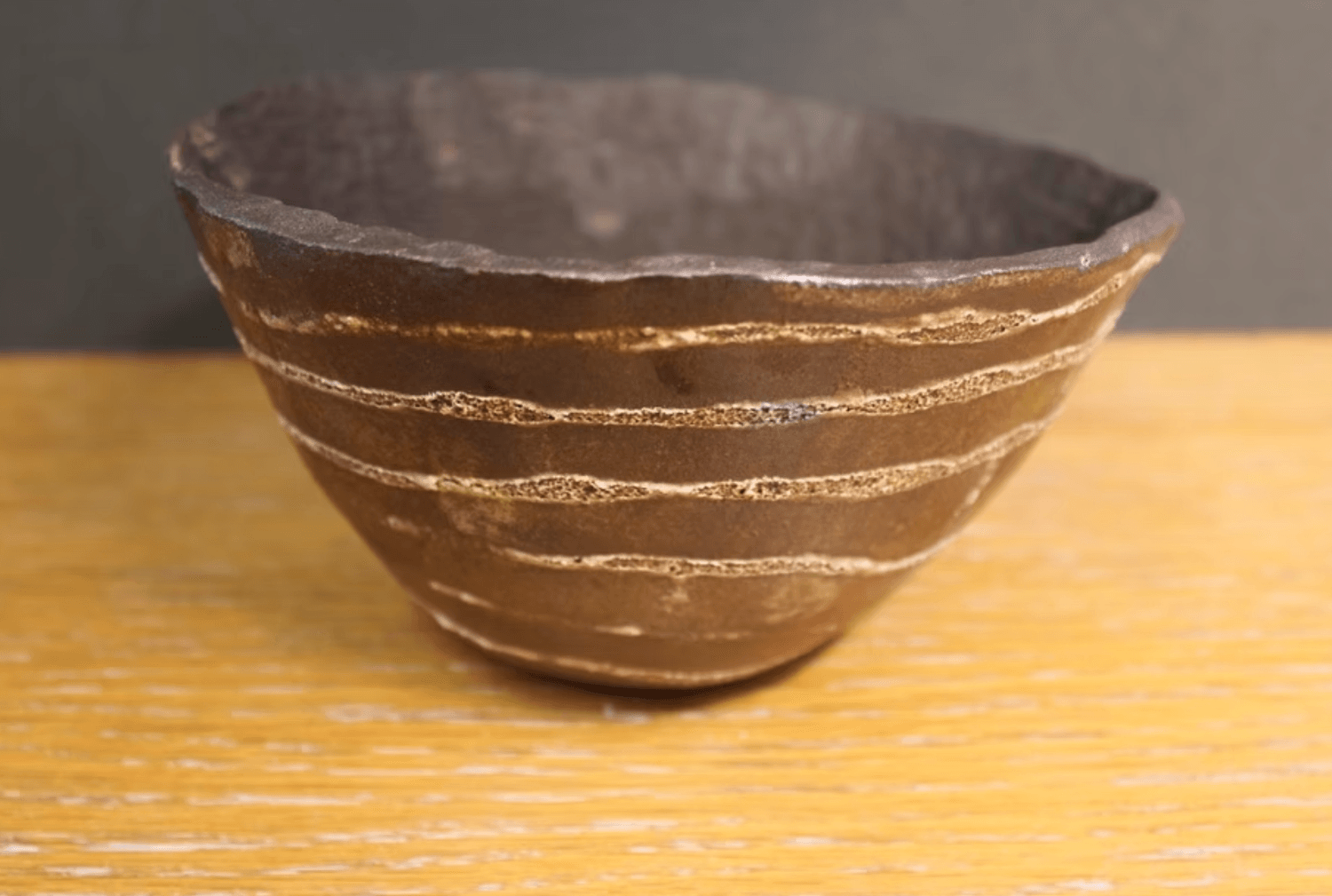 Organic pottery bowls