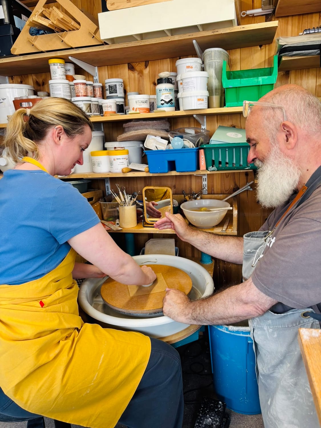 Pottery workshop at Crochendymark