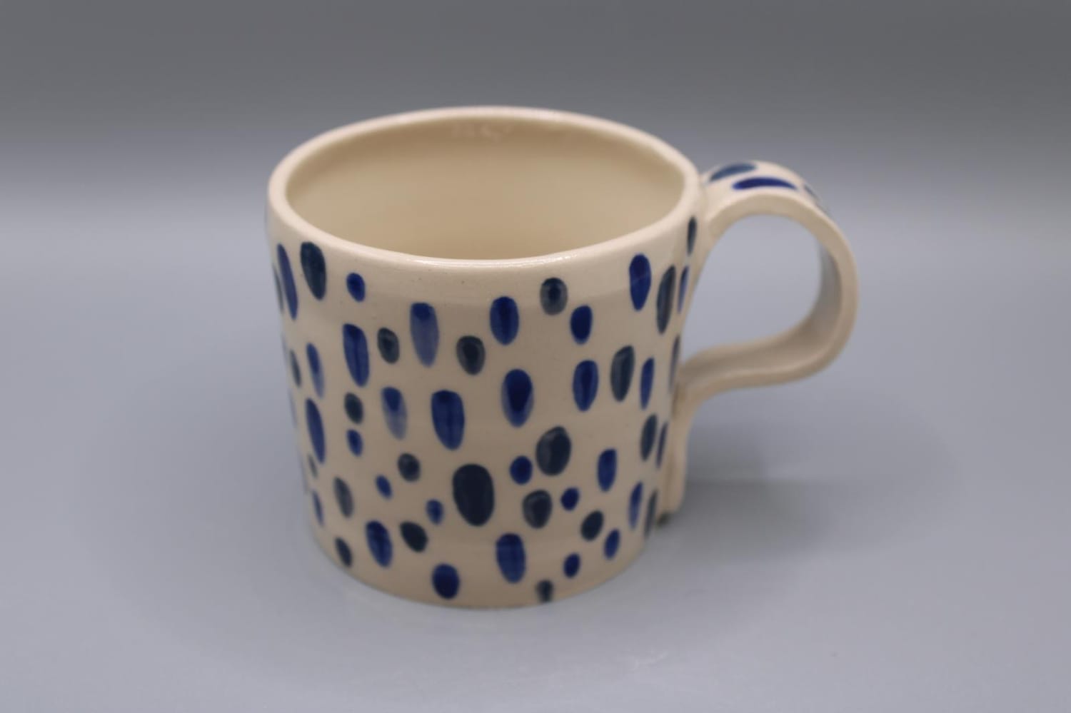 Handmade pottery mug