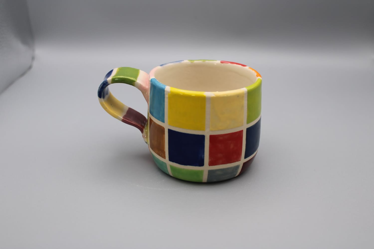 Handmade pottery mug
