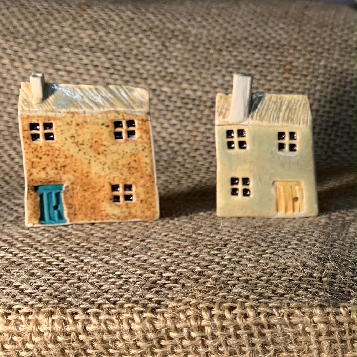 Handmade ceramic cottage