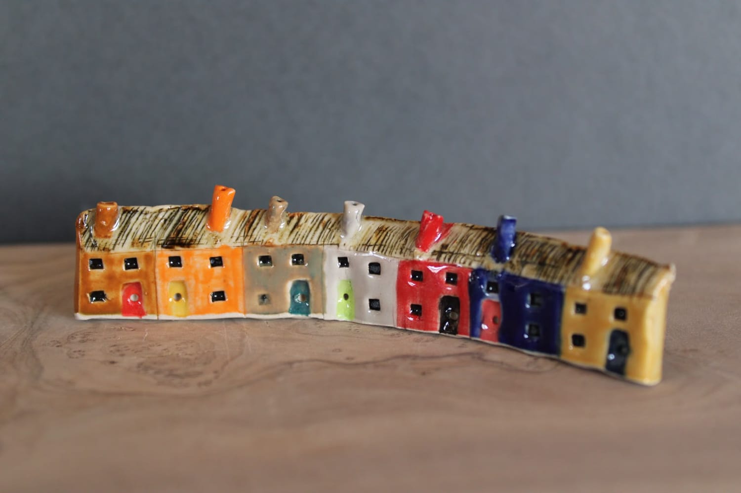 Handmade ceramic cottage