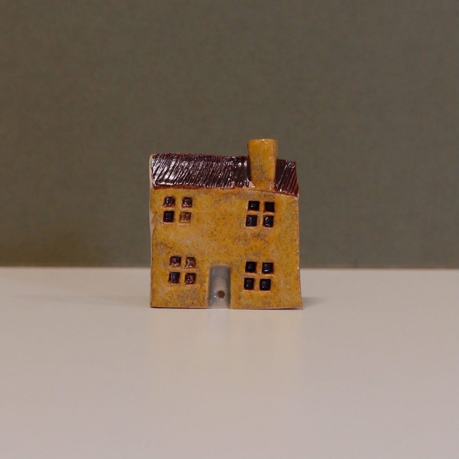 Handmade ceramic cottage